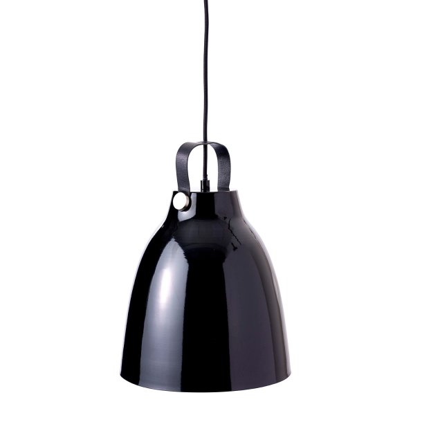 Copenhagen D26.5 glossy black pendant light