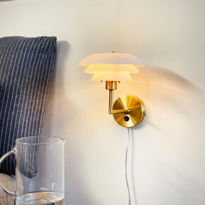 Wall lamps brass