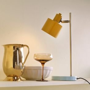 Table lamps brass