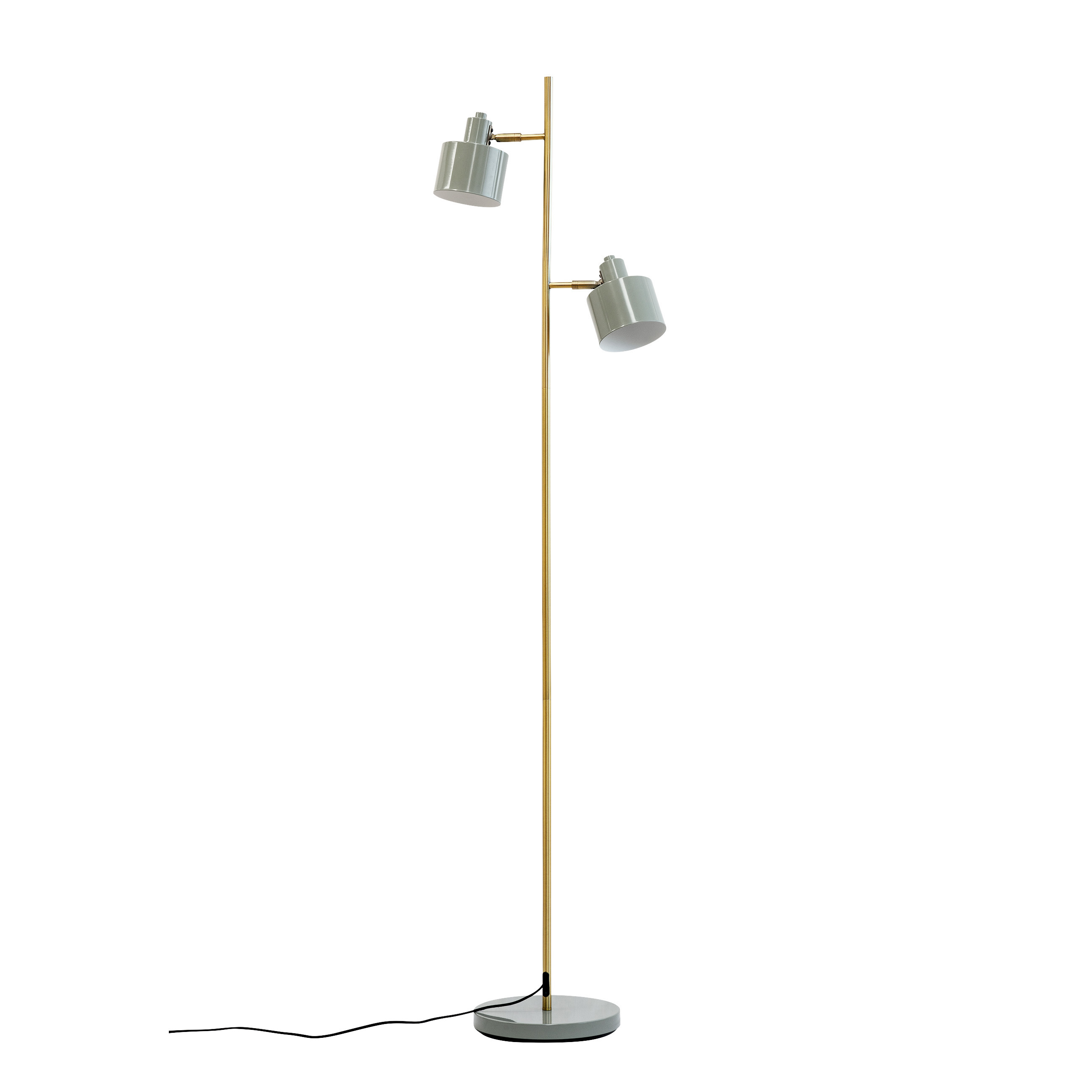 Dyberg Larsen Ocean gulvlampe oliven/ messing