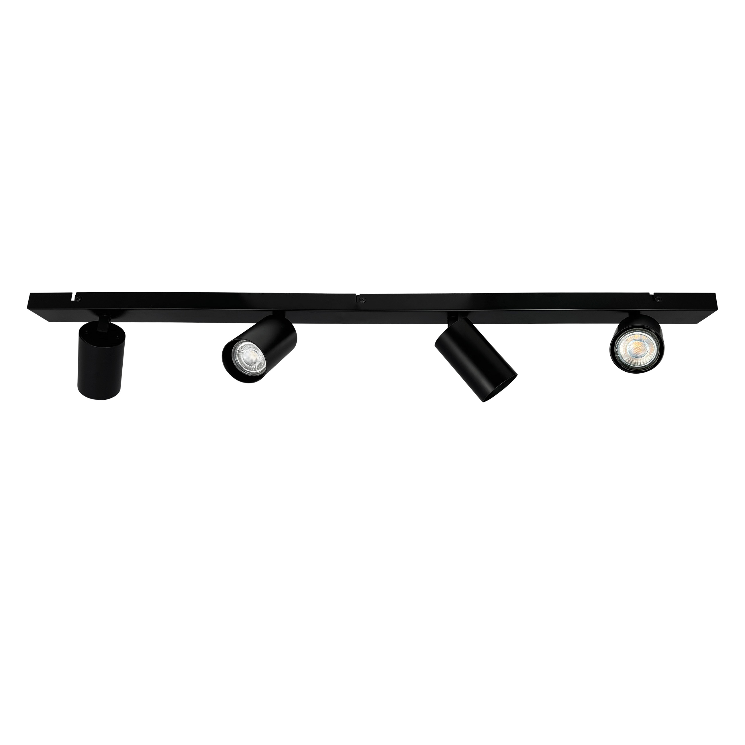 Dyberg Larsen Modern sort m/ 4 spot loft skinne