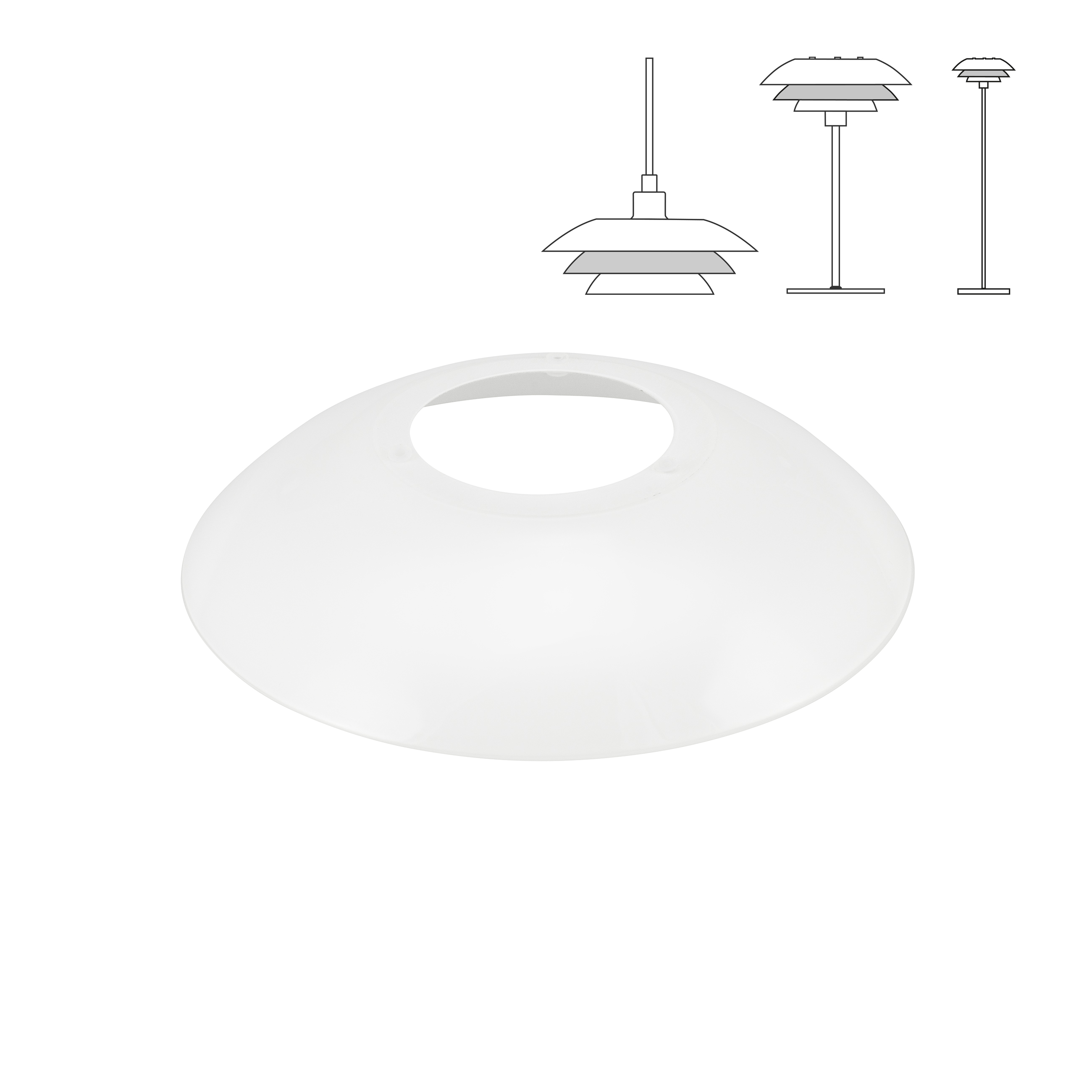 Dyberg Larsen DL31 reserveglas, midterste skærm