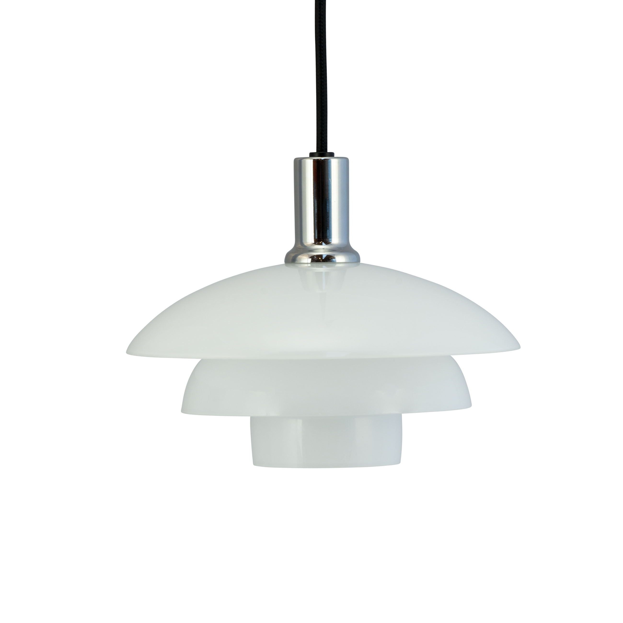 Dyberg Larsen Morph pendel hvid D21 opalglas