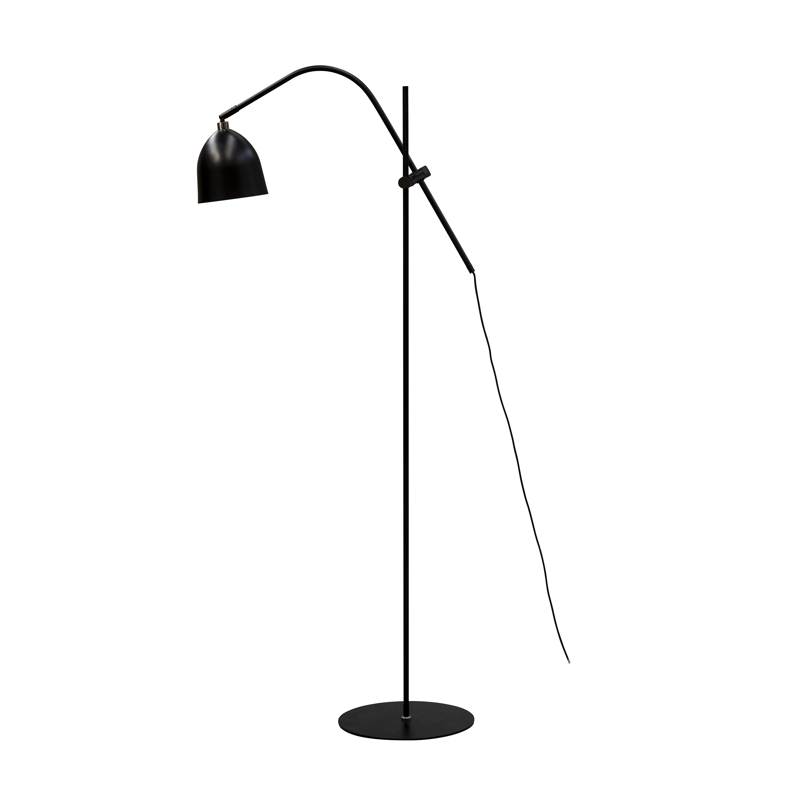 Dyberg Larsen Easton gulvlampe sort