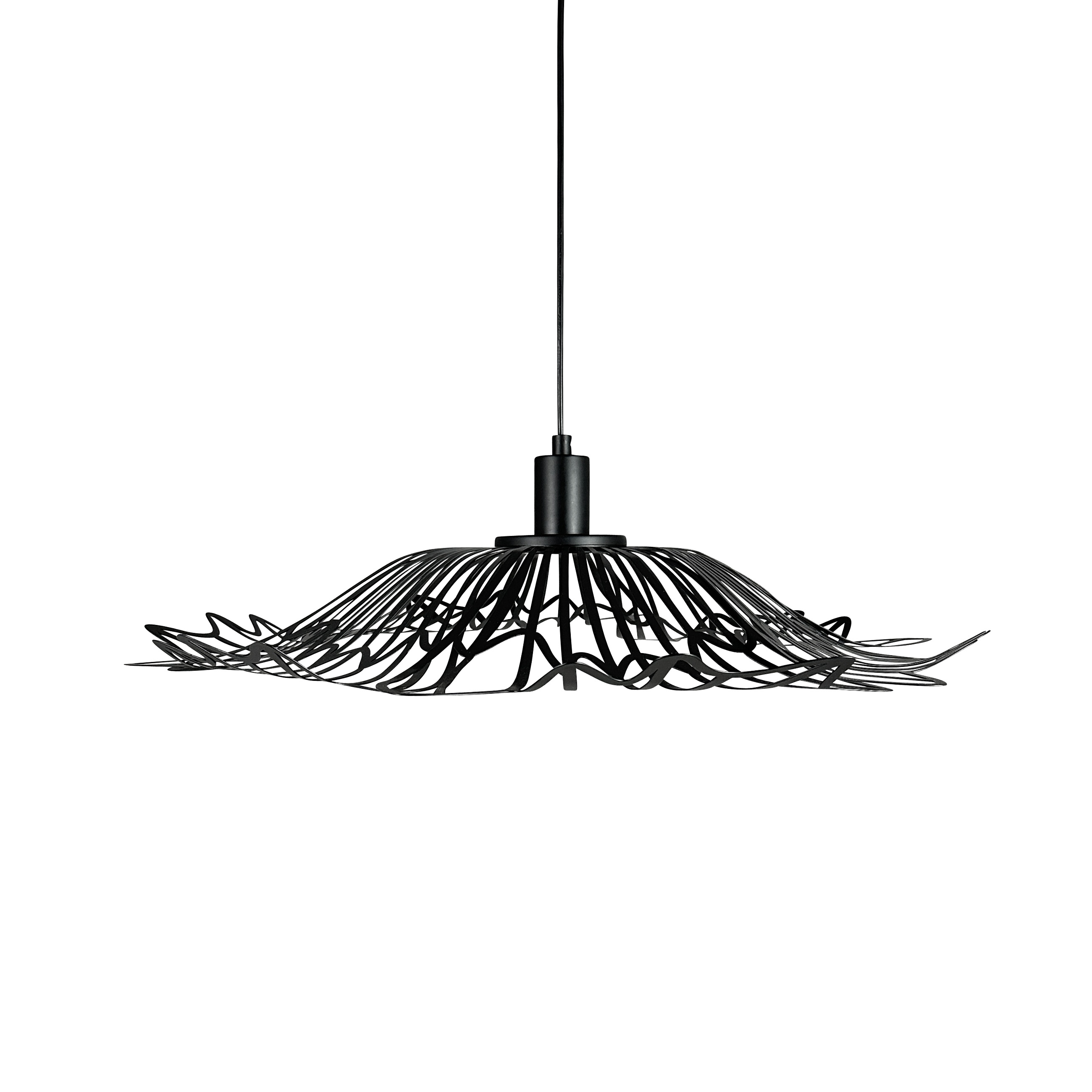 Dyberg Larsen Flora mat sort pendel Large