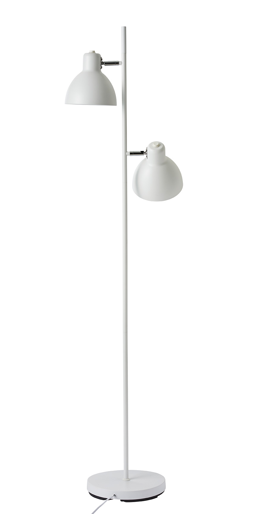 Dyberg Larsen Skagen gulvlampe hvid dobbel