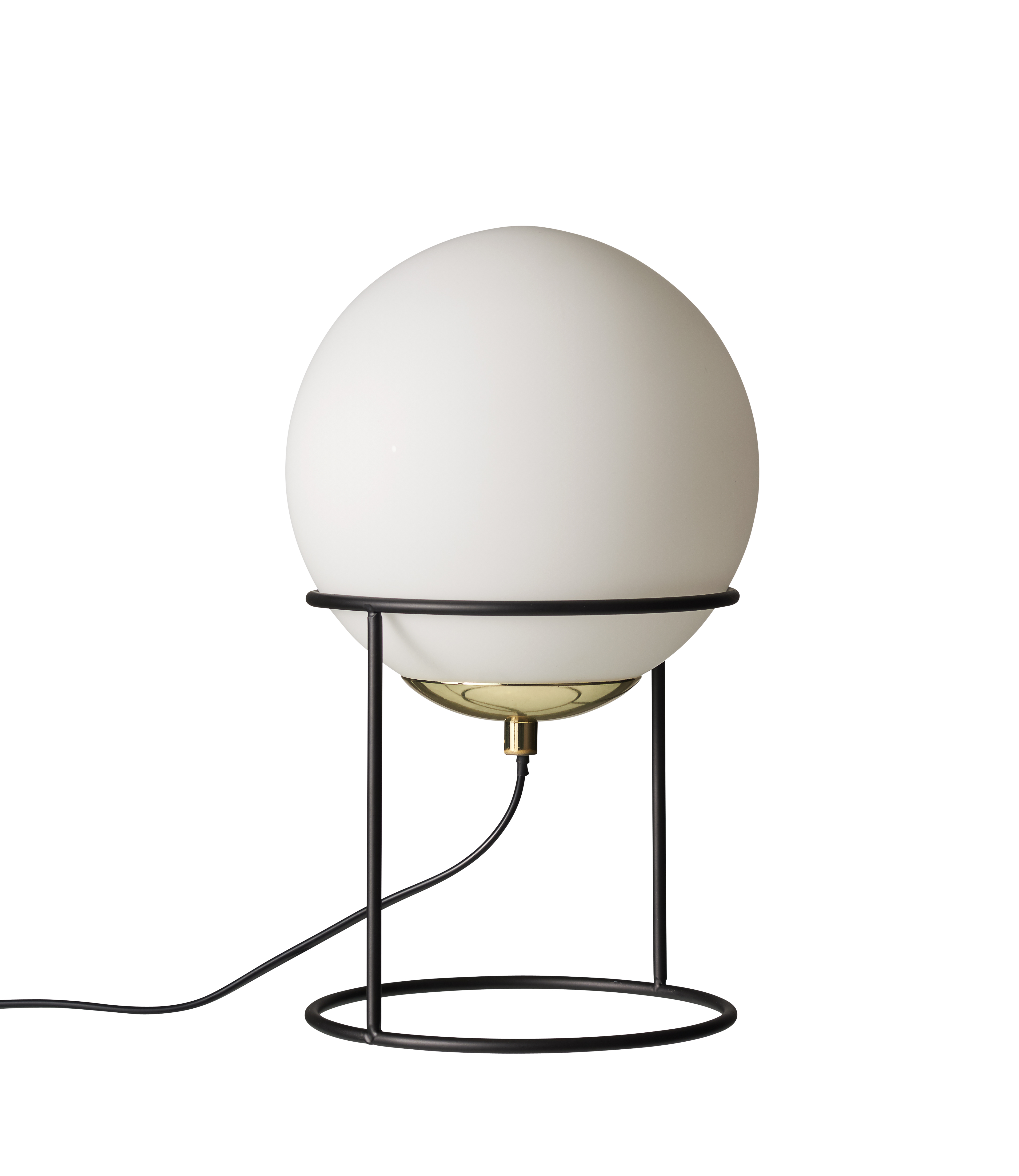 Dyberg Larsen Moon bordlampe hvid