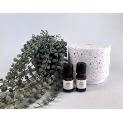 Aroma LED diffuser med Terrasso design. inkl. 2 x olie