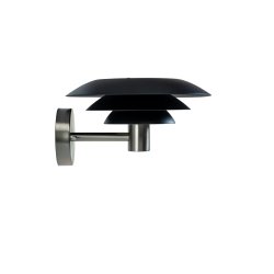 DL25 outdoor wall lamp black/steel