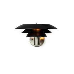 DL25 outdoor wall lamp black/steel