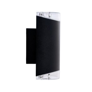 4er-Pack Ribe Wandleuchten für den Außenbereich nach oben/unten