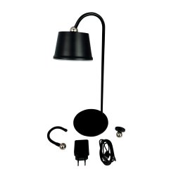 POP table lamp black rechargeable