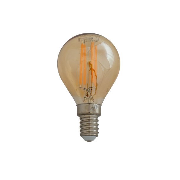 Bulb E14/4W D45 amber