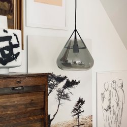 Volta pendel mrkt glas