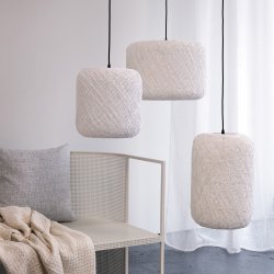 Spin pendel hvid mellem 