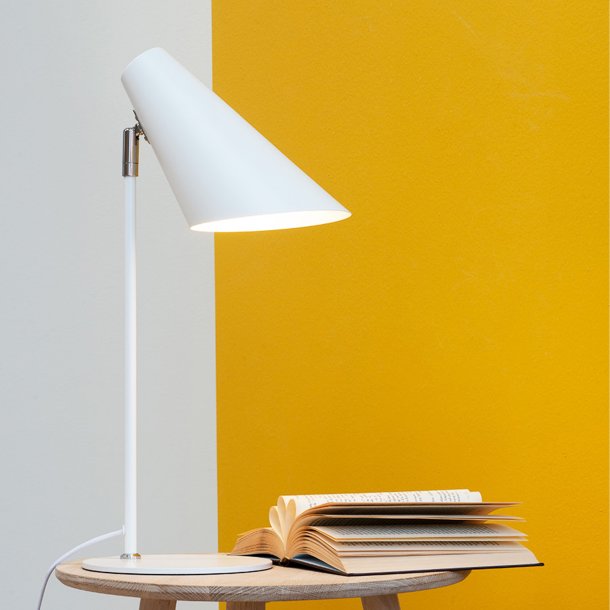Cale table lamp white