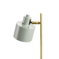 Ocean bordlampe oliven/ messing 