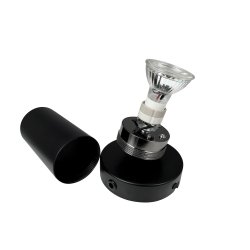 Modern sort spot  til loftudtag/lampeudtag