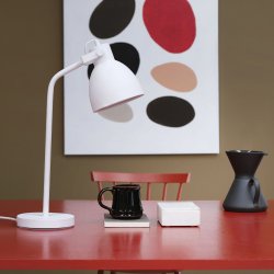 Coast bordlampe hvid