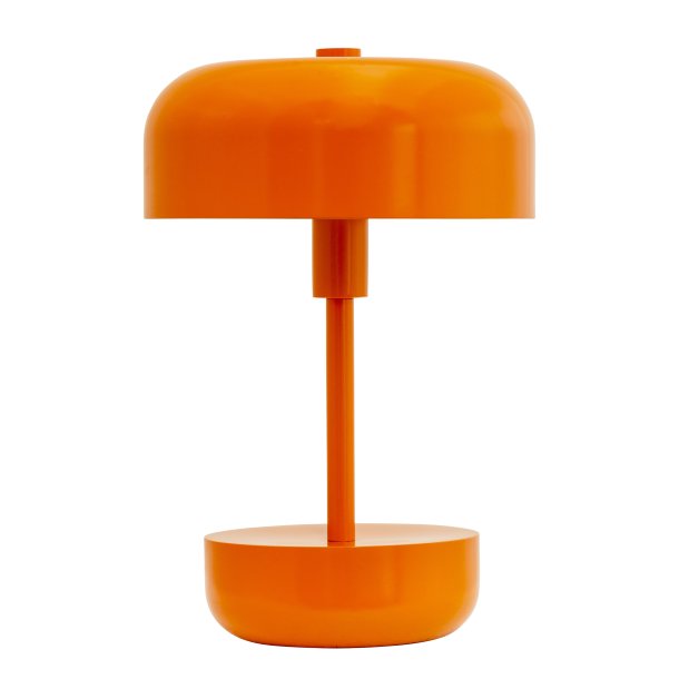 Haipot orange LED rechargeable table lamp