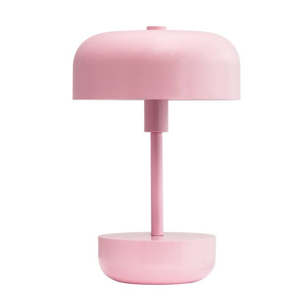 Haipot pink LED rechargeable table lamp