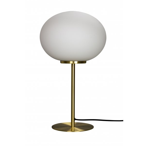 Queen table lamp brass