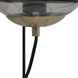 Moon bordlampe mrkt glas