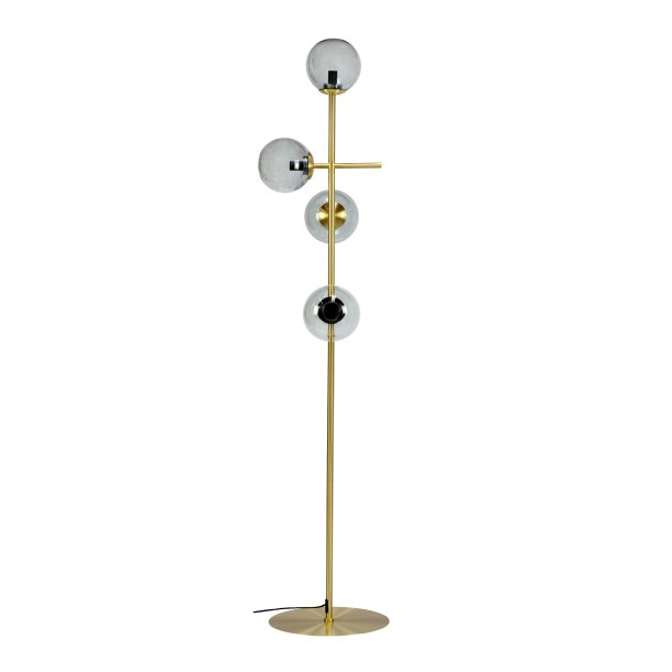 Como floor lamp brass 