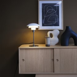 Morph bordlampe hvid 