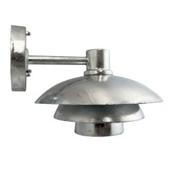 Morph D24 Galvanised Outdoor Wall Light