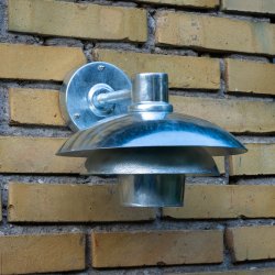 Morph D24 Galvanised Outdoor Wall Light