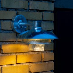 Morph D24 Galvanised Outdoor Wall Light