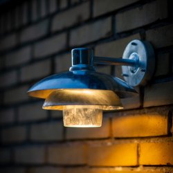 Morph D24 Galvanised Outdoor Wall Light