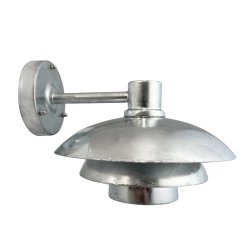 Morph D24 Galvanised Outdoor Wall Light