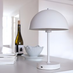 Stockholm LED table lamp white