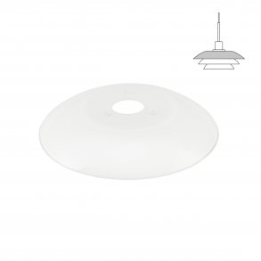DL 20 spareglass, top shade for pendant