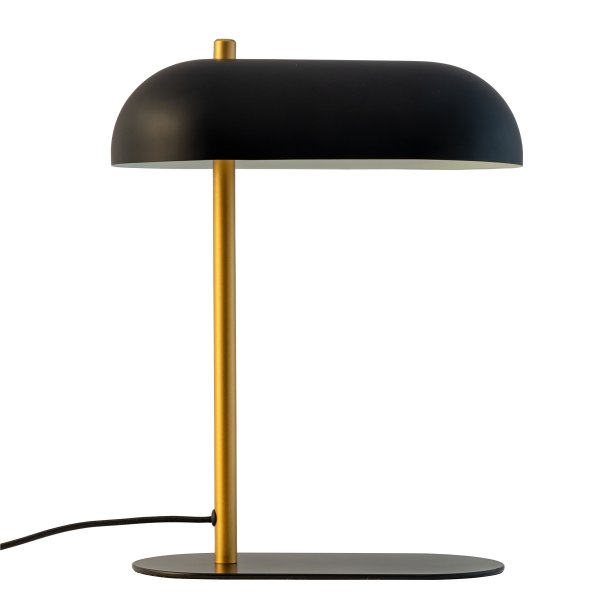 Arch table lamp matt black / brass