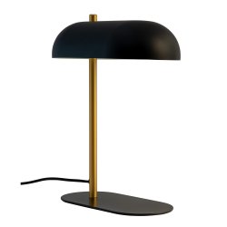 Arch table lamp matt black / brass
