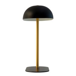 Arch table lamp matt black / brass