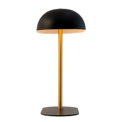 Arch table lamp matt black / brass