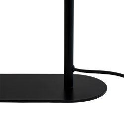 Arch table lamp matt black
