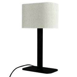 Calix Bordlampe med oval stofskrm