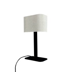 Calix Bordlampe med oval stofskrm