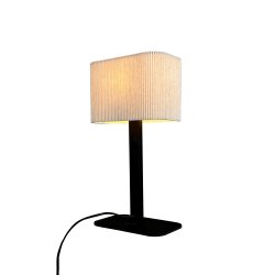 Calix Bordlampe med oval stofskrm