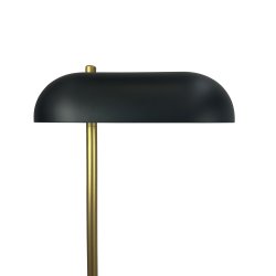 ARCH gulvlampe mat sort / messing