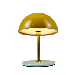 ALONG LED Minibordlampe curry-turkis - ske med 2 stk. 