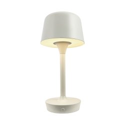 FLOW creamy white LED table lamp