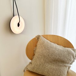 2 Ways LED table lamp with wood base light
