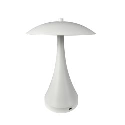 Vienna LED mat hvid bordlampe