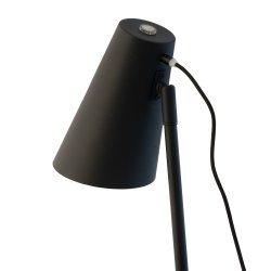 Cale table lamp rechargeable black